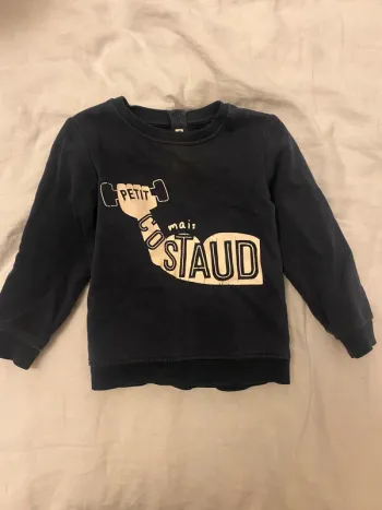 Sweat Gemo 24 mois Petit mais costaud