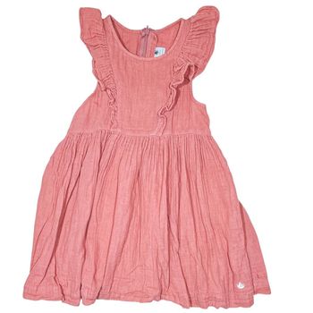 Petit Bateau Robe à manches courtes 4 ans en coton bio