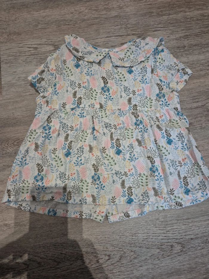 Blouse manches courtes à fleurs Sergent Major - photo numéro 5