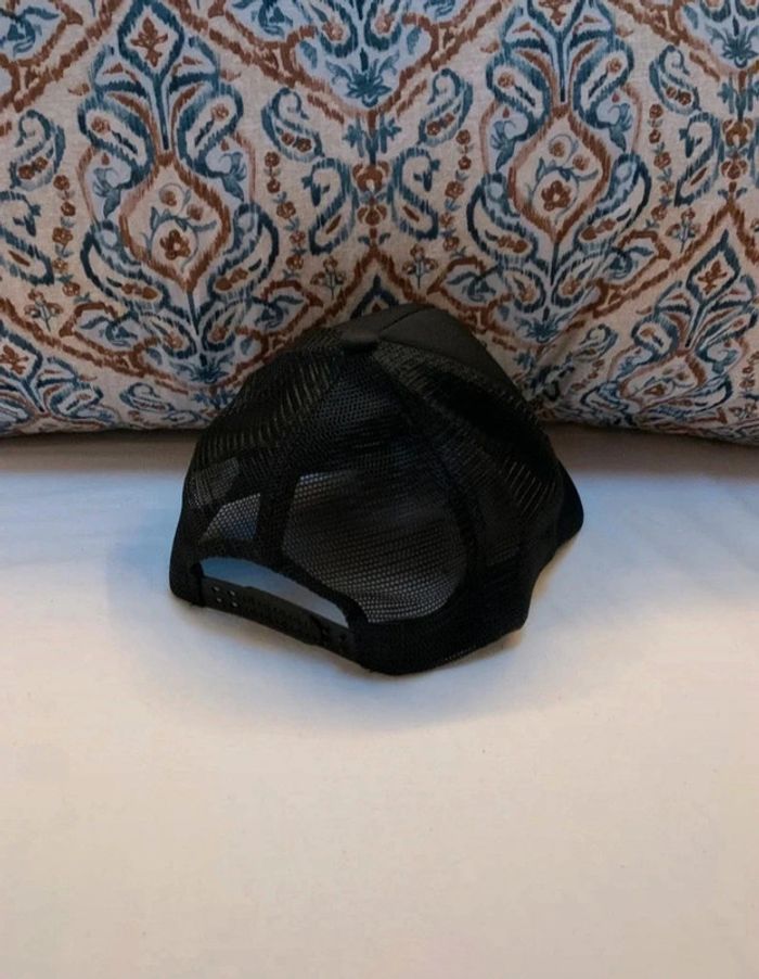 Casquette noir ours original vintage - taille réglable - photo numéro 4