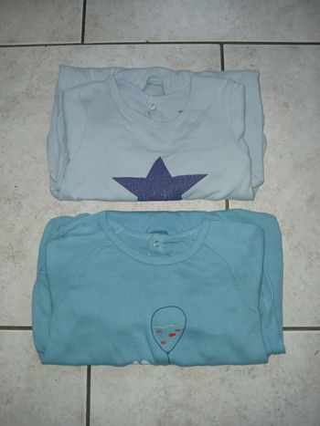 Lot de 2 pyjamas fin 18 mois 