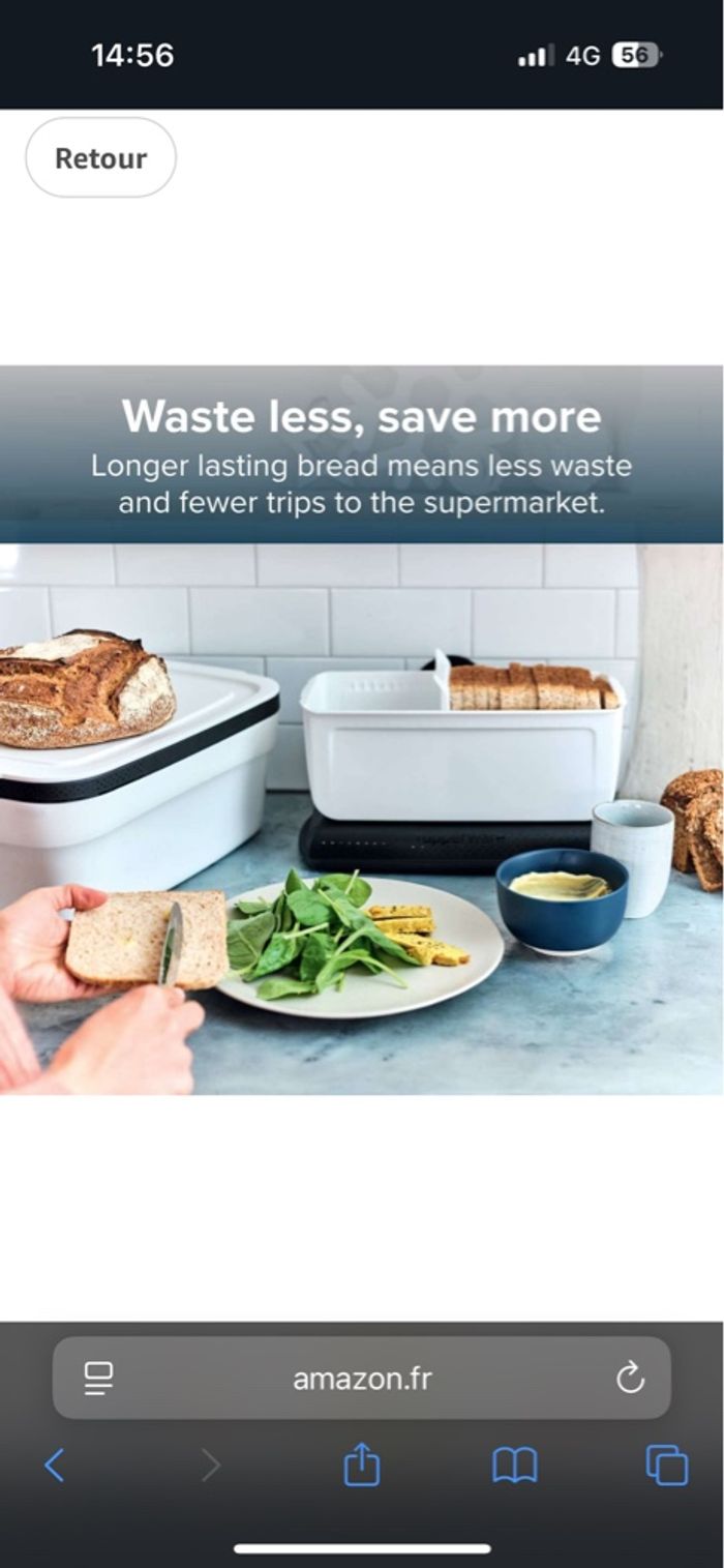 Boîte à pain Tupperware neuve - photo numéro 2