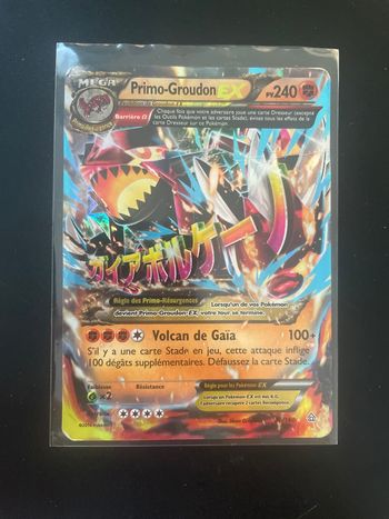 Mega primo-Groudon ex en bon état