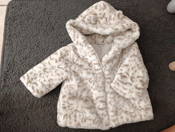 Veste très chaude fourrure