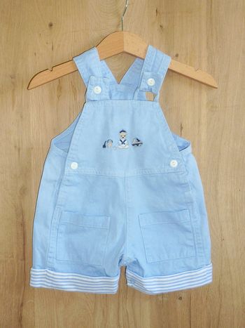 Salopette vintage 6/9 mois