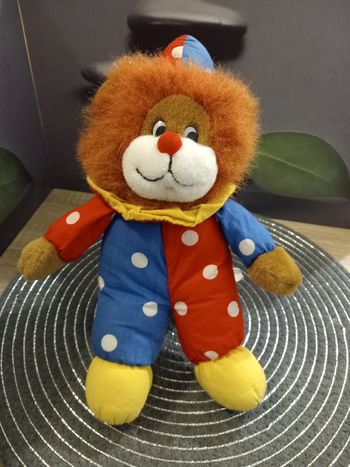 Peluche lion Jemini vintage 27cm model le cirque 🎪