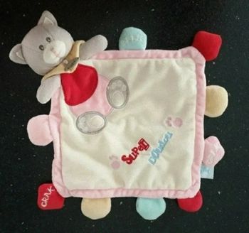 Doudou chat gris 🐱