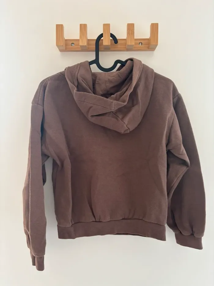 Sweat à capuche H&M 10 ans – Très bon état, basique stylé & confortable - photo numéro 3