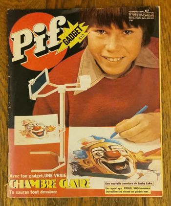 Ancien pif gadget n°513 1979 vintage