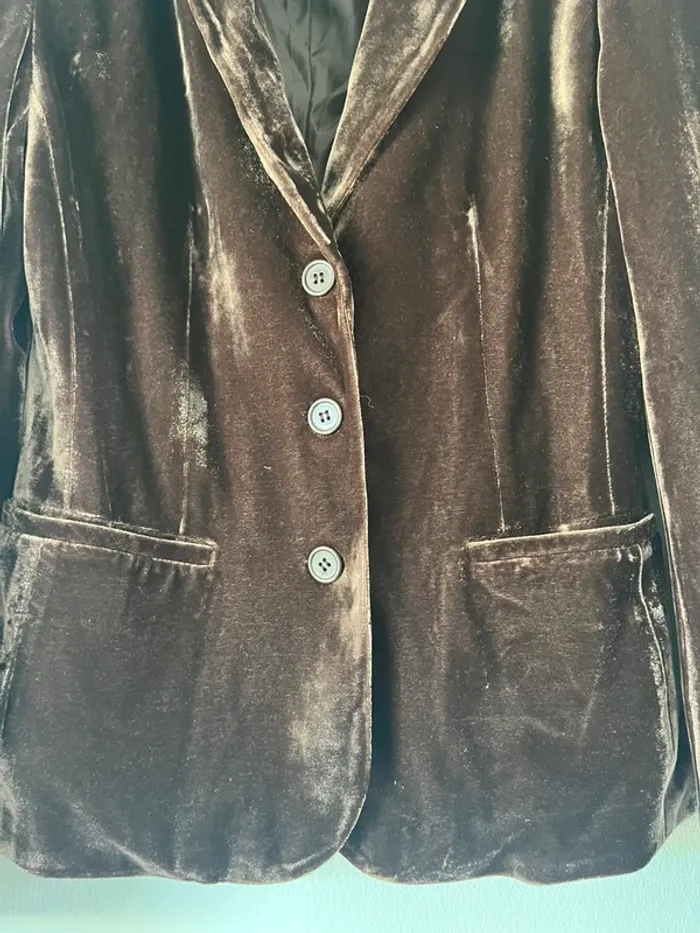 Jolie veste tout douce reflet brillant femme taille 38/40 - photo numéro 2