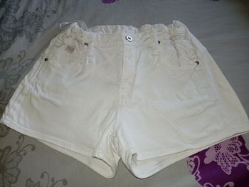 Short blanc Marque G-STAR Raw   12 ans