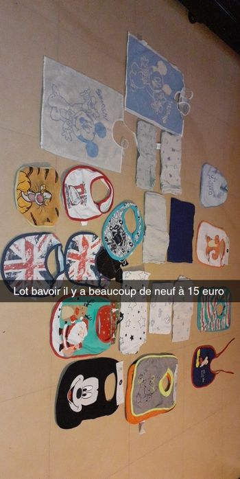 Lot bavoirs