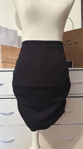 Jupe noire froncée Na Kd T34