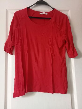 tee-shirt promod taille M manches 3/4