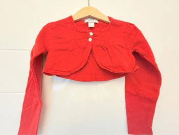 Boléro Orchestra rouge en 4ans