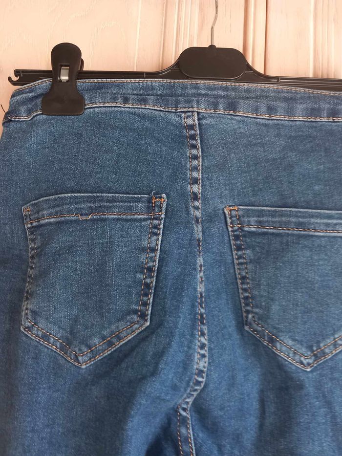 Jeans avec bas effiloché T38 Daysie - photo numéro 9