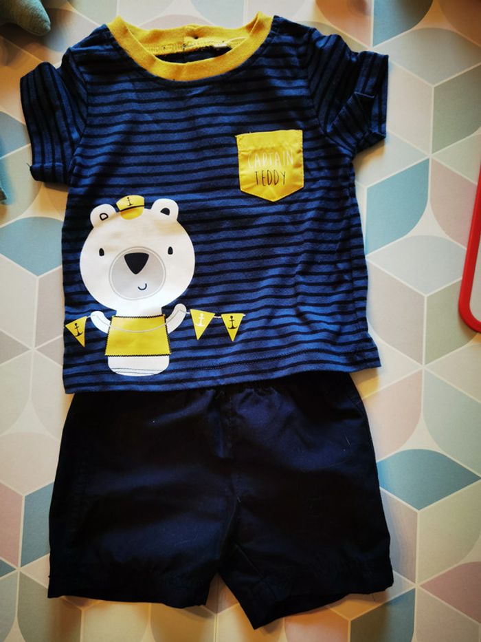 D1330 - ensemble garçon 6 mois - photo numéro 2