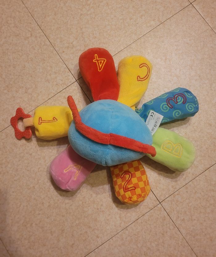 Peluche pieuvre avec anneau de dentition
Bloomy - photo numéro 3