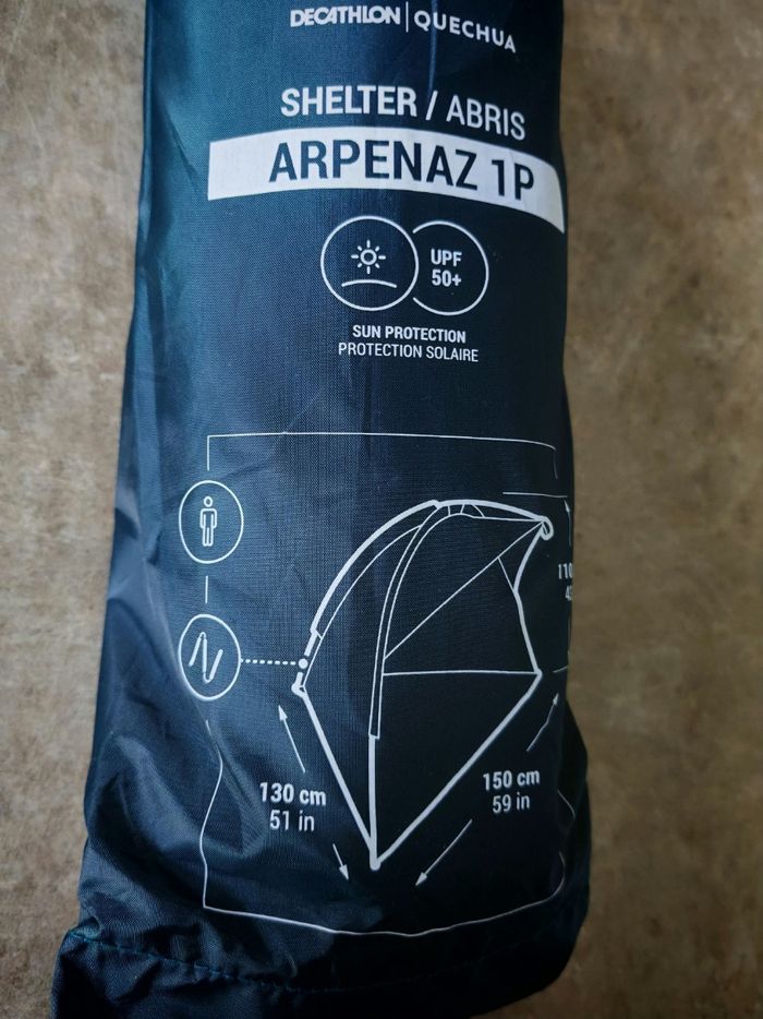 Tente protection solaire anti uv - photo numéro 2