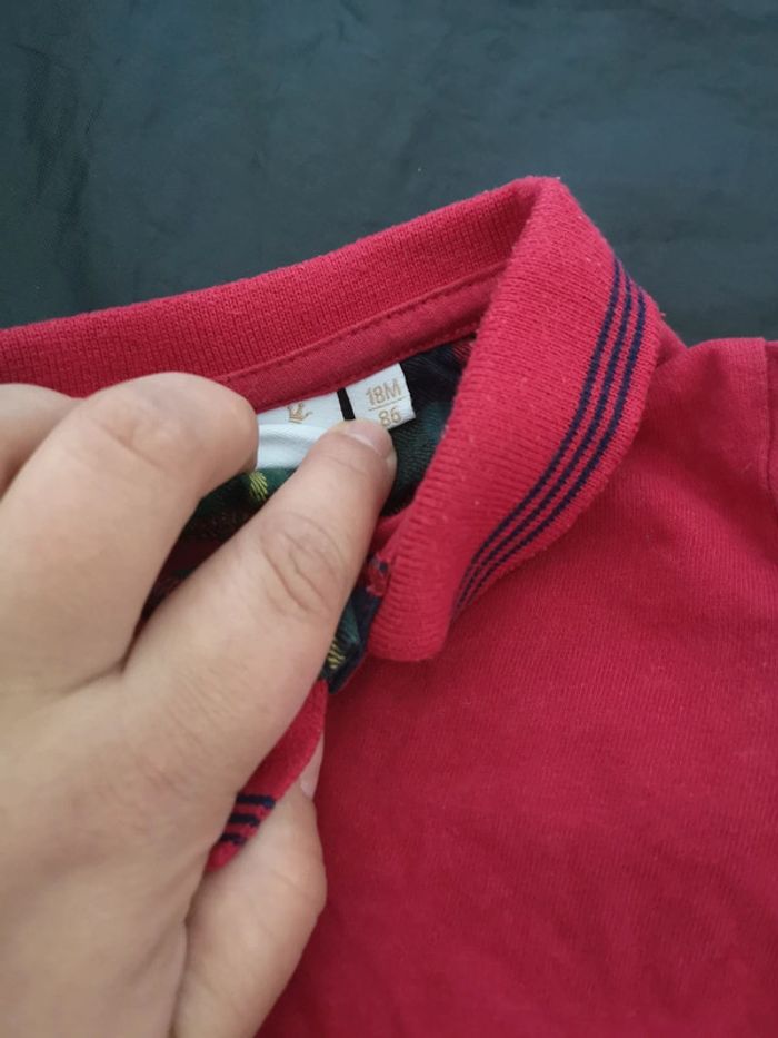 Polo garçon manche longue 18 mois - photo numéro 2