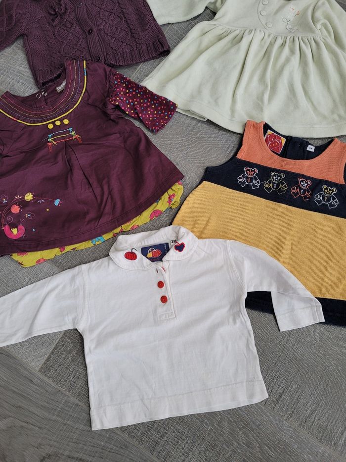 Lot vêtements fille hiver 3 mois 60 cm - photo numéro 5