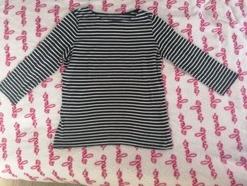 Tee-shirt rayé Kiabi taille M femme