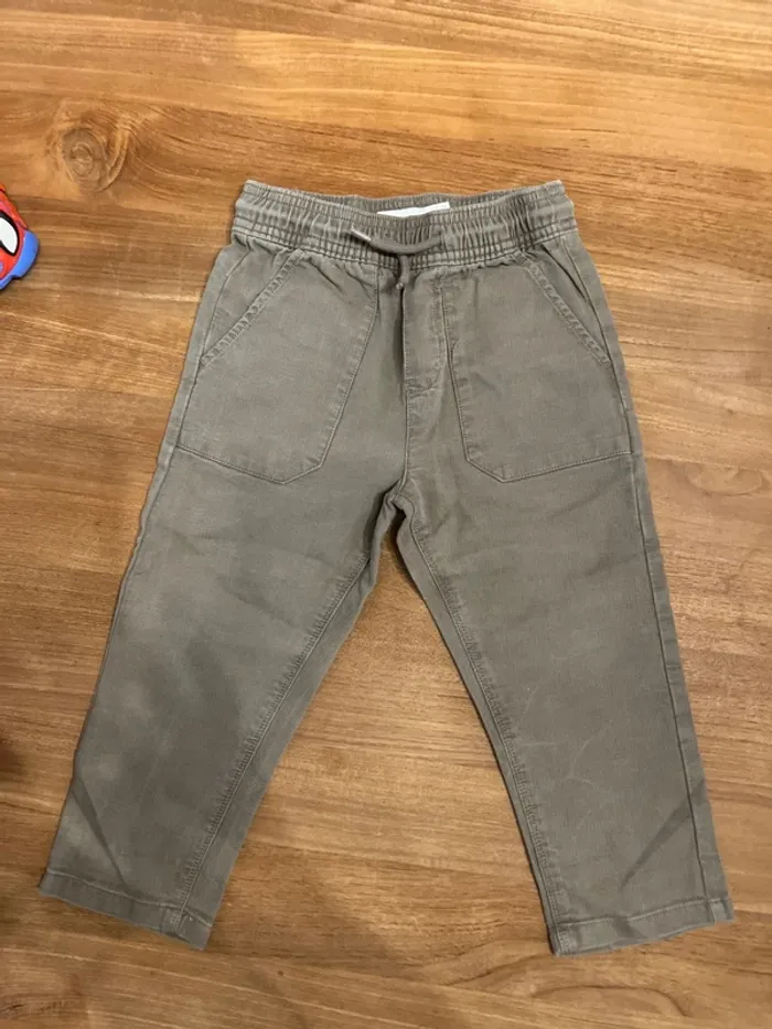 Pantalon garçon orchestra 3 ans kaki