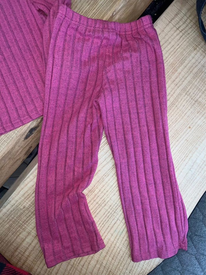 Ensemble shein 4 ans pattes deph large boocut flare fille pull pantalon - photo numéro 3
