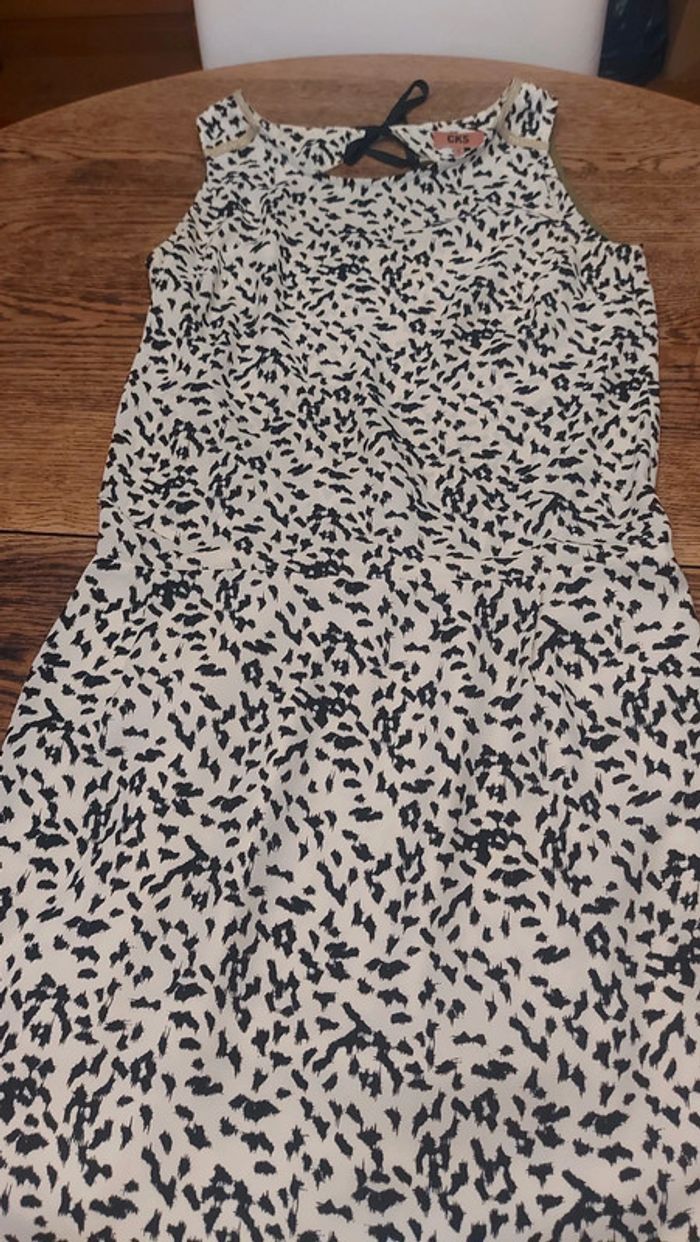 Robe CKS t M noire et blanc - photo numéro 11