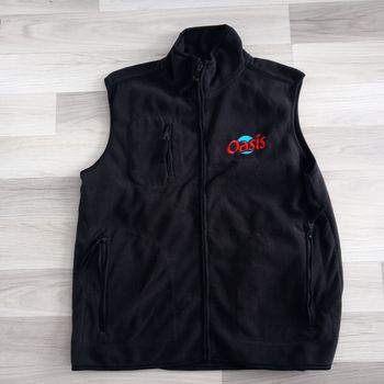 Veste polaire homme sans manche noire Oasis taille M