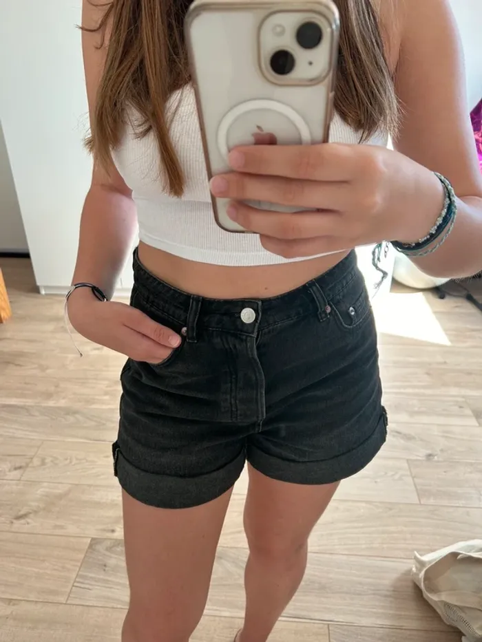 short en jean