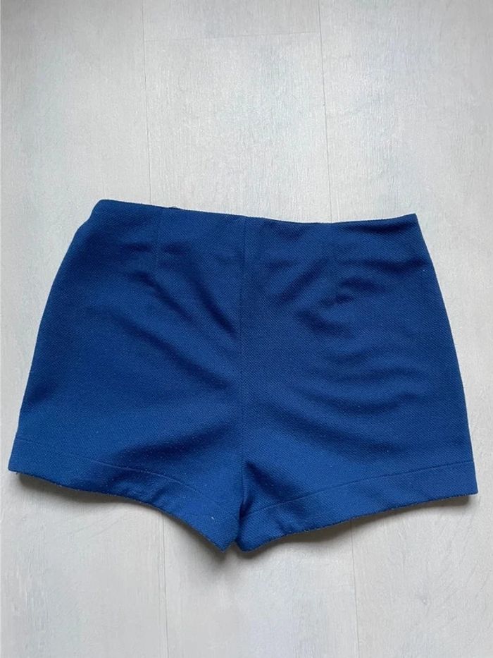 Short bleu marine XS vintage - photo numéro 3