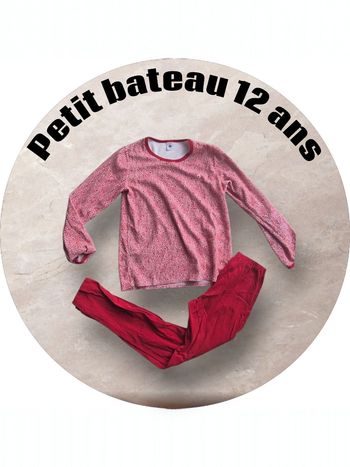 Pyjama fille 12 petit bateau