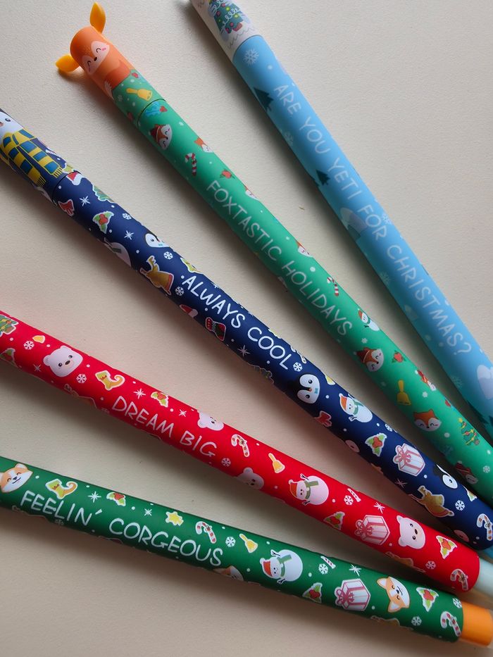 Lot de 5 Stylos Noël 🎅de la collection Edition limitée Noël - photo numéro 5