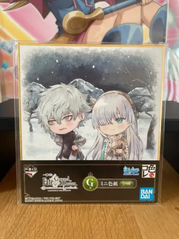 Fate/Grand Order – Mini Shikishi Anastasia Nikolaevna Romanova & Kadoc Zemlupus Ichiban Kuji 13,5 cm