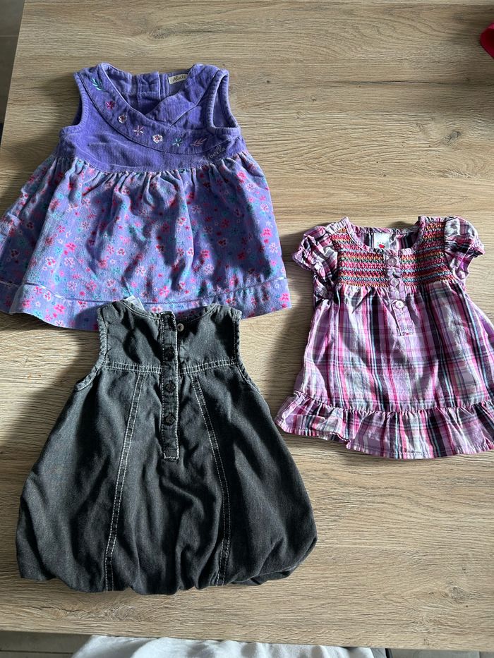 Lot de 3 robes