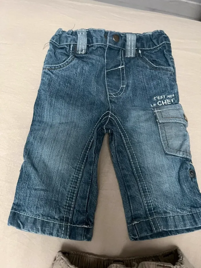 Lot pantalon garçon 3 mois - photo numéro 2