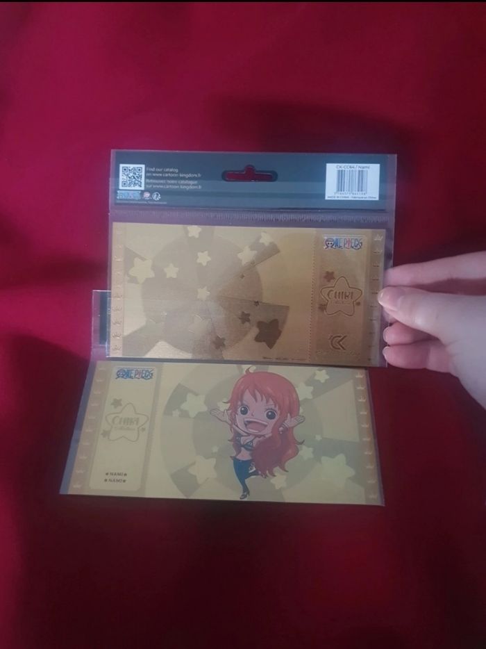 Ticket d'or nami one piece - photo numéro 3