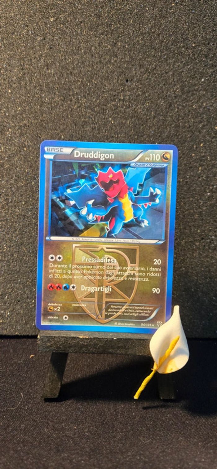 Carte Pokemon, Druddigon, tempête plasma