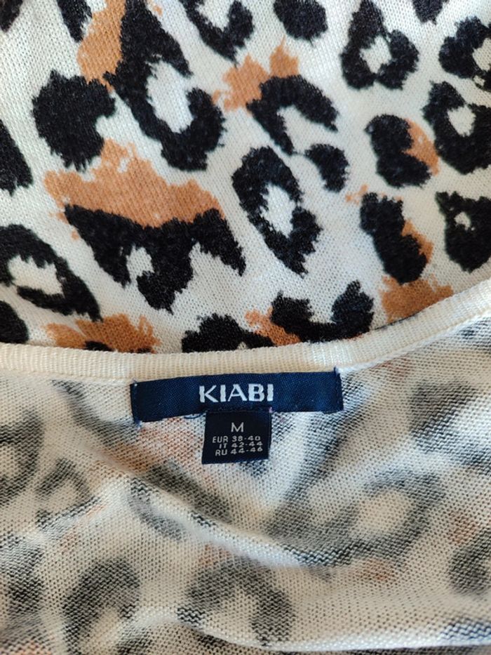 Pull très fin imprimé léopard - photo numéro 4