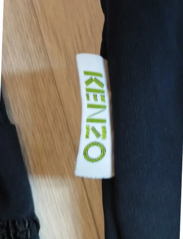 Pull Kenzo Paris Officiel Noir motif Tigre Taille M - photo numéro 4