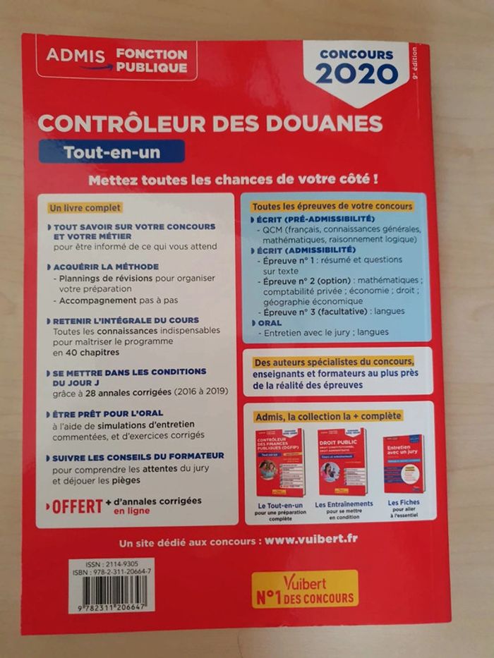 Contrôleur des douanes Catégorie B - photo numéro 2