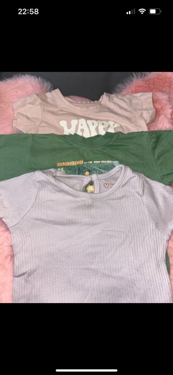 3 t-shirt en 3 mois