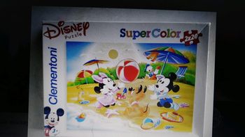 Puzzle mickey 2x20 pièces