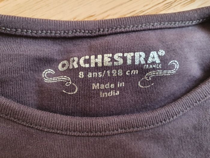 Lot 4 tshirts 8 ans Orchestra Zara Sergent major - photo numéro 5