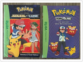 Lot de 2 livres Pokémon - 6/8 ans