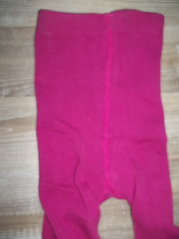 Lot 2 collants kaki et rose 35/38 - photo numéro 3