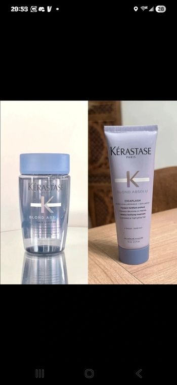 Lot kerastase blond absolu neuf