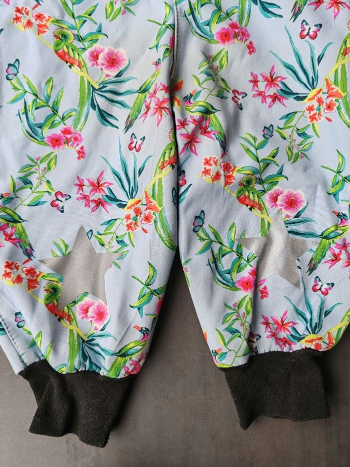 Combinaison de pluie IELM fleurs roses - photo numéro 7