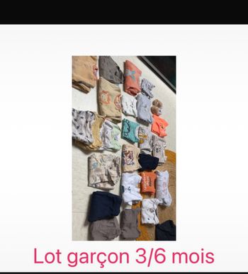 Lit garçon 3/6 mois